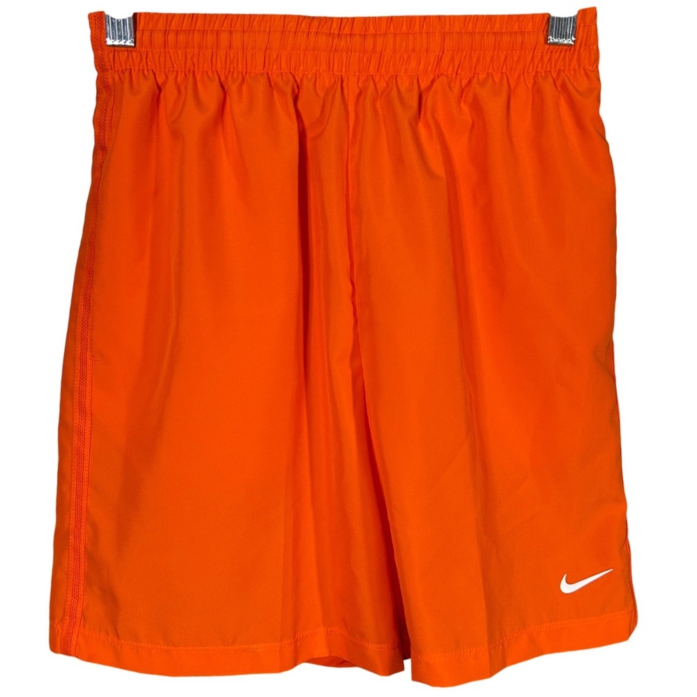 Nike Kids Orange Dri-FIT Training Shorts Size Large Basketball Shorts Brand New